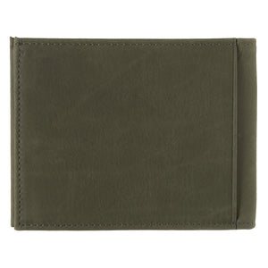 ARTHUR 2.0 Cuir vintage Portefeuille Italien Bois Vert