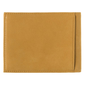 Arthur 2.0 Nubuck Leather Italian Wallet Sun Yellow