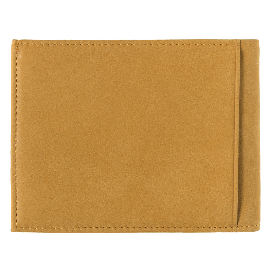 Arthur 2.0 Nubuck Leather Italian Wallet Sun Yellow