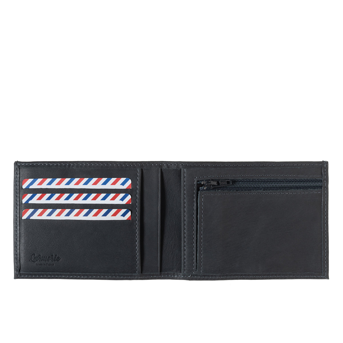 ARTHUR 2.0 Vintage Leather Italian Wallet Cloud Gray