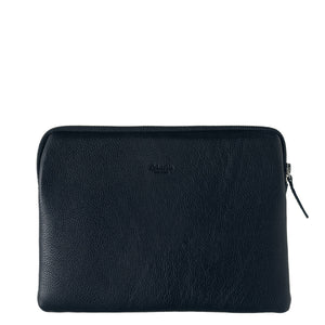 Personalized Guillaume Blue Moon Grained Leather Ipad Pouch 