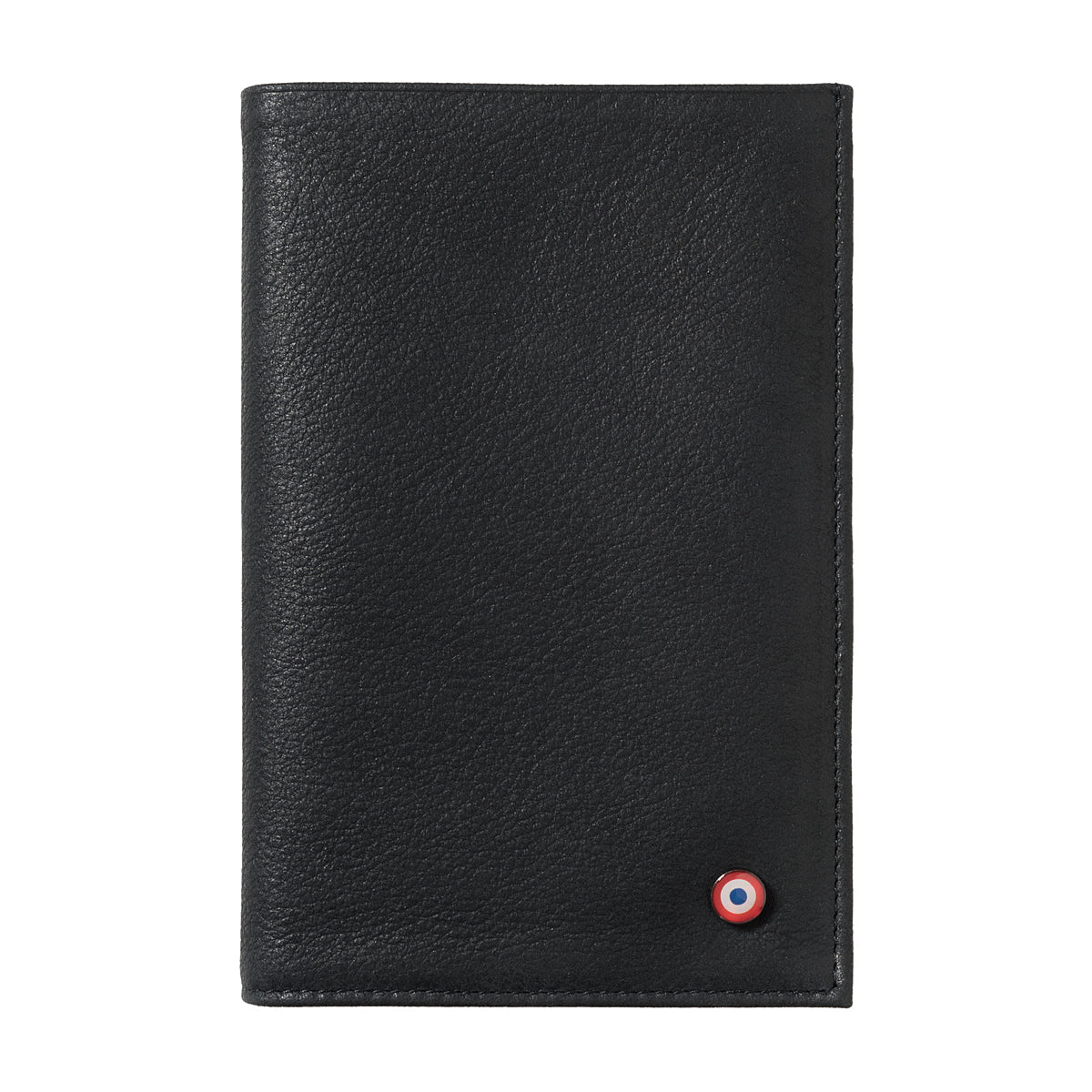 GUSTAVE Cuir nubuck 2 volets Noir c'est noir