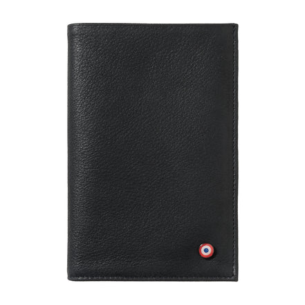 GUSTAVE Cuir nubuck 2 volets Noir c'est noir