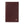 GUSTAVE Smooth Leather 2 panels Red Vine