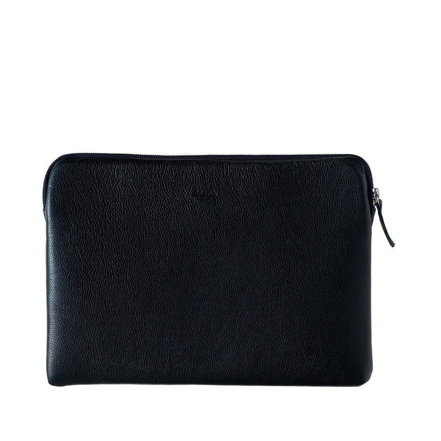 Gabriel Personalized Blue Moon Grained Leather Computer Bag