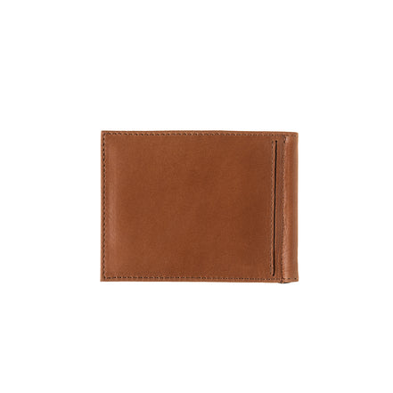 Hector Cuir Vintage Portefeuille Italien Pince à Billets Terre Brunie Personnalisé