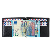 Hector Cuir Vintage Portefeuille Italien Pince à Billets Terre Brunie Personnalisé