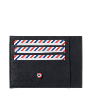 PAUL Nubuck leather Lune Bleue card holder