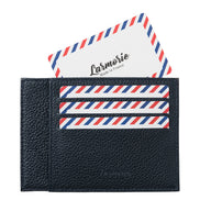 PAUL Grained leather Lune Bleue card holder