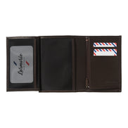 VICTOR Smooth leather junior wallet Burnished Earth